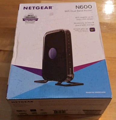 Netgear N600 WiFi  Dual Band Router - Image 1 of 4
