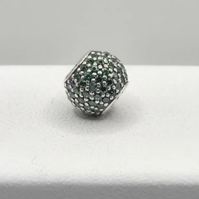 Original Pandora Pave Kugel Grün 791051CZN #14 - Bild 1 von 2