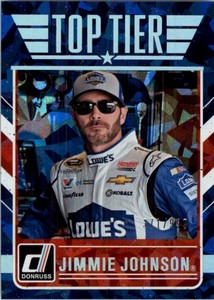 2017 Donruss Top Tier Cracked Ice #6 Jimmie Johnson /999