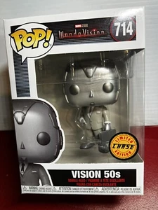 Funko Pop! #714 Vision 50s WandaVision CHASE Exclusive Misb Vinyl Figure Limited - Picture 1 of 3