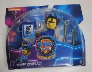 NEW Nickelodeon Paw Patrol the Mighty Movie Chase Figure w/ launcher - Picture 1 of 2