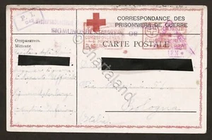 WWI Croce Rossa - Cartolina prigioniero di guerra - Alpino in Austria - 1918 #1 - Foto 1 di 2