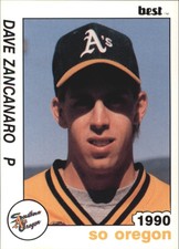 1990 Southern Oregon A's Best #24 Dave Zancanaro