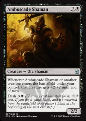 Dragons of Tarkir - Ambuscade Shaman - Foil - Image 1 of 1
