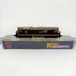 N Life-Like SD-7 Diesel Locomotive Railroad Train 7721 CB&O Black 300 - Picture 1 of 14