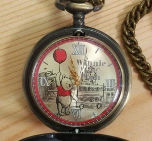 Disney Christopher Robin Winnie The Pooh Movie Premium Pocket watch SEGA Prize - Picture 1 of 6
