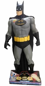 DC Big-Figs Colossal 48" black/ grey Batman Jakks Pacific 4 Feet 48” - Lights Up - Picture 1 of 12