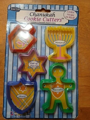 Cortadores de galletas Rite Lite Chanuaka nuevos Foto 1 de 2