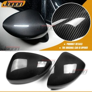 Rear View Mirror Caps For Mazda MX-5 Miata ND 2016-2023 2024 Club RF Dry Carbon - Picture 1 of 12