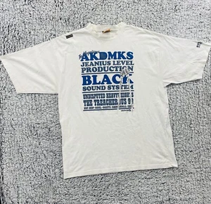 Vintage Akademiks Shirt Size 3XL Striped Hip Hop Skater Grunge Y2K Era 2000s - Picture 1 of 7