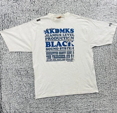 Camisa Akademiks Vintage Talla 3XL Rayas Hip Hop Patinador Grunge Era Y2K Años 2000 Foto 1 de 4