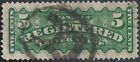 Canada    # F2   "Registration Stamp"     Fine Used  1875  Issue
