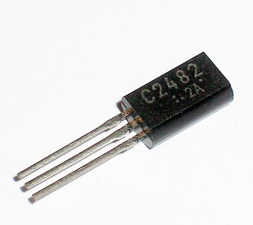 20pcs 2SC2482 C2482 Transistor TO-92L White Characters TOSHIBA WJD101 ...