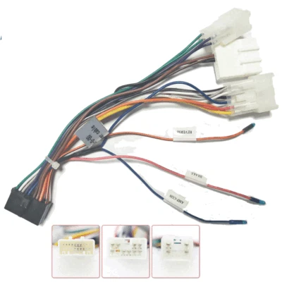 20 PIN Power Cable Wiring Harness Connector for Toyota Stereo Android DVD Player - Image 1 of 4