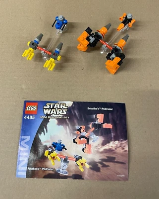 LEGO Star Wars # 4485 Mini - Anakins Podracer & Sebulbas Podracer with booklet - Image 1 of 2
