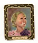 #27 Dorit Kreysler 1936 Aurelia Sultan Film Star Embossed Cigarette Card
