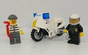 LEGO City : Lot Moto Police + Motard + Bandit + Accessoires - Imagen 1 de 1