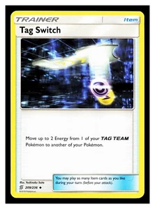 Pokemon Unified Minds Tag Switch 209/236 Uncommon - Picture 1 of 1