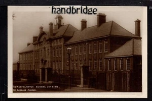 Northampton, Schule für Mädchen, St. George's Avenue - Echtfoto-Postkarte - Bild 1 von 1