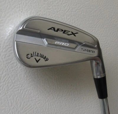 Callaway Apex Pro Tungsten CB 7 iron STD Demo-KBS Max 90 gm Steel, S-Flex, 36.8" - Image 1 of 4