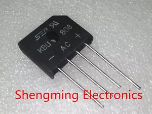 50PCS KBU808 KBU-808 8A 800V Bridge Rectifier - Picture 1 of 1