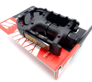 M-Part Standard Resin Hybrid MTB Bike Pedals 9/16" Black MPP04 Ex-Shop MS-786-H4 - Picture 1 of 6