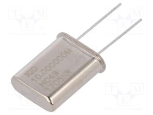 1 piece, Resonator: quartz 10.00M-HC49R /E2UK - Afbeelding 1 van 1