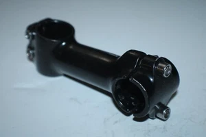 11/8" Threadless Bike Stem Black 105mm 25.4mm 15º Rise MTB Gravel Road Ships USA - Picture 1 of 6