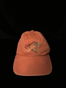 Columbia Sportswear Hat Cap Strap Back Hawaiian Hibiscus Flower Palm Trees - Picture 1 of 6