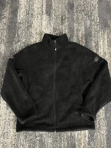 - THE NORTH FACE - High loft Zip Up Jacket Black Mens Large Msrp 100 - Picture 1 of 4