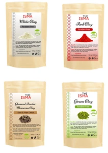 Facial Clay Mask, Exfoliating, Anti-Acne Pore less Oil Control Cleanse Deep 100g - Picture 1 of 16