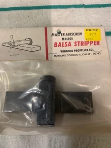 Master AirScrew Balsa Stripper MA4000 Windsor Propeller Co Modeling Tool NOS - Picture 1 of 4