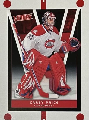 RARE SSP Case Hit 2010-11 Upper Deck Victory BLACK #104 Carey Price - Canadiens - Image 1 of 2