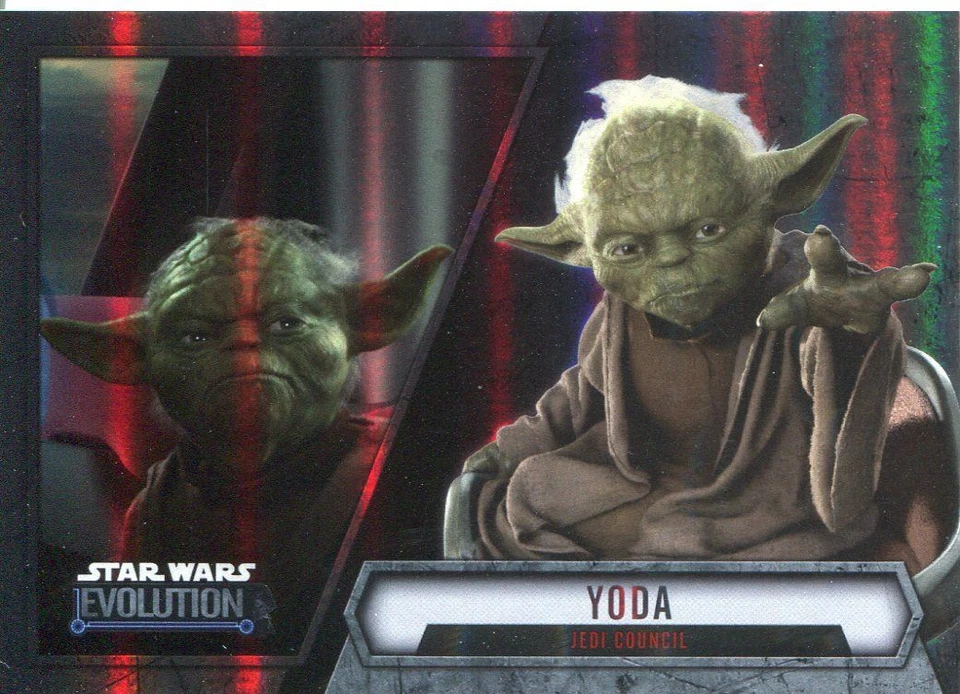 Star Wars Evolution 2016 Base Card #25 Yoda - Jedi Council - Image 1 of 1