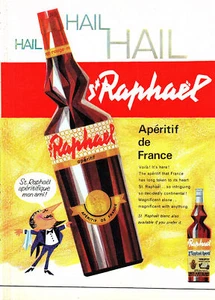 1962 Advert for St RAPHAEL 'Aperitif de France' Drink Original Print Ad Ephemera - Picture 1 of 1
