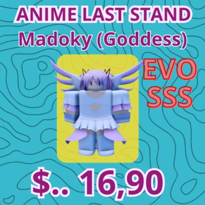 Anime Last Stand - 🧚Madoky (Goddess) Madoka🧚 - Fast Delivery - Roblox