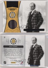 2010-11 Panini Dominion Franchise Legends Memorabilia /99 Don Cherry #9