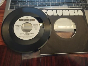 PROMO - BRUCE SPRINGSTEEN: Cover Me DJ PROMO 7” 45 1984 Columbia Records - Picture 1 of 12