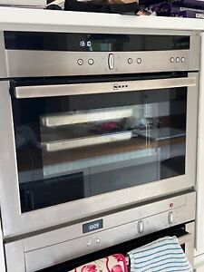 Neff Built-in Compact Steam Oven C47D22N3GB Silver in Excellent condition