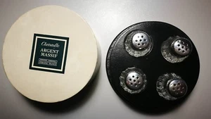 Saleros de plata Christofle - Imagen 1 de 2