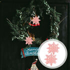 Snowflake Christmas Ornament Xmas Tree Decor Paper Garland 6PCS Winter Hanging