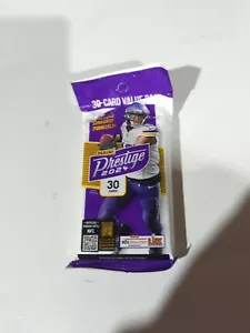 2024 Panini Prestige Football Value Pack Fat Pack Cello Factory Sealed 30 Cards! - Bild 1 von 1