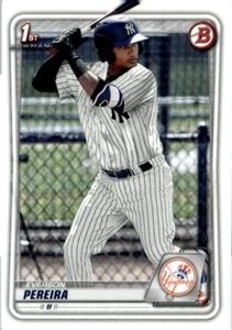 EVERSON PEREIRA 2020 BOWMAN 1. RC ROOKIE ** MENGE** 🙂 NY YANKEES - HEISS - Bild 1 von 2