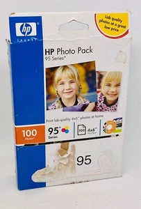 HP Photo Value Pack Custom 95 Series - 100 Premium Photo Paper 4x6" Exp 2007 - Picture 1 of 3
