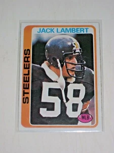 1978 Topps 165 Jack Lambert Pittsburgh Steelers NM/M Sharp Clean Centered HOF - Picture 1 of 2