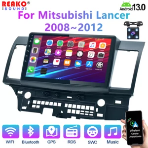 10.1"Android 13.0 Car Stereo Radio For Mitsubishi Lancer GPS BT WIFI NAVI RDS - Picture 1 of 16