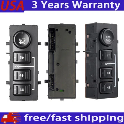 Interruptor de controle seletor 4WD para 2005 2006 Chevrolet Tahoe Silverado 1500 HD 6.0L - Imagem 1 de 4