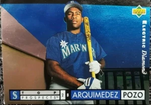 1994 Upper Deck Top Prospects Electric Diamond Arquimedez Pozo Baseball RC Card - Picture 1 of 1