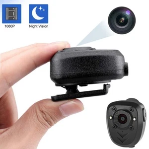 HD1080P Mini Body Camera Video Wearable Police Body Cam with Night Vision NEW - Picture 1 of 11