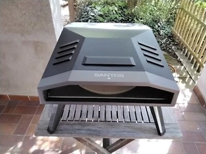 Pizzaofen Gas mit Drehteller Pizzastein Pizzabackofen Edelstahl Outdoor BBQ-Toro - Bild 1 von 5